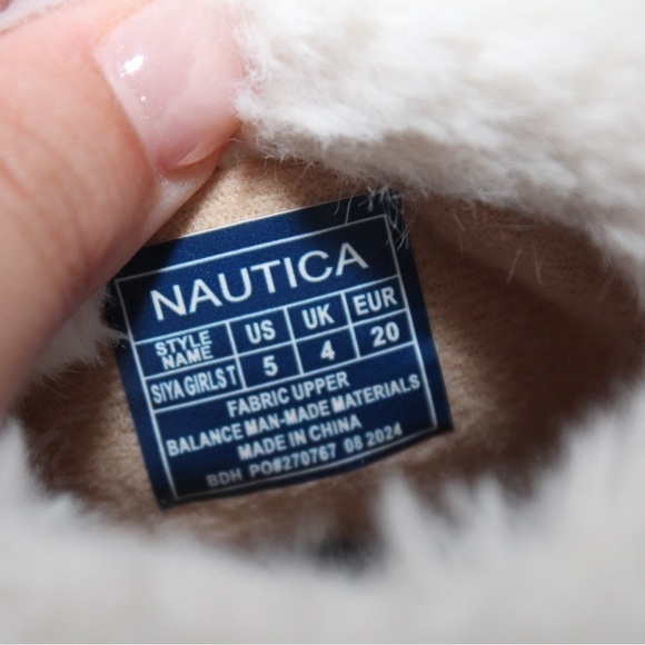Nautica Toddler Girls Winter Boots with Fur Size 5 - Picture 5 of 7